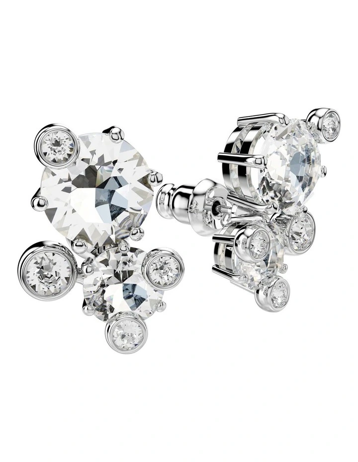 Constella Stud Earrings in White image 3