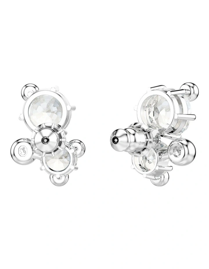 Constella Stud Earrings in White image 4