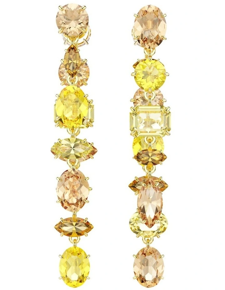 Gema Drop Earrings in Yellow image 2