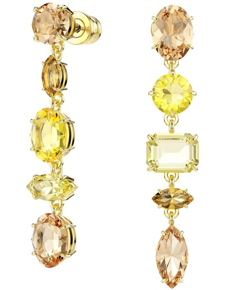 Gema Drop Earrings in Yellow image 3