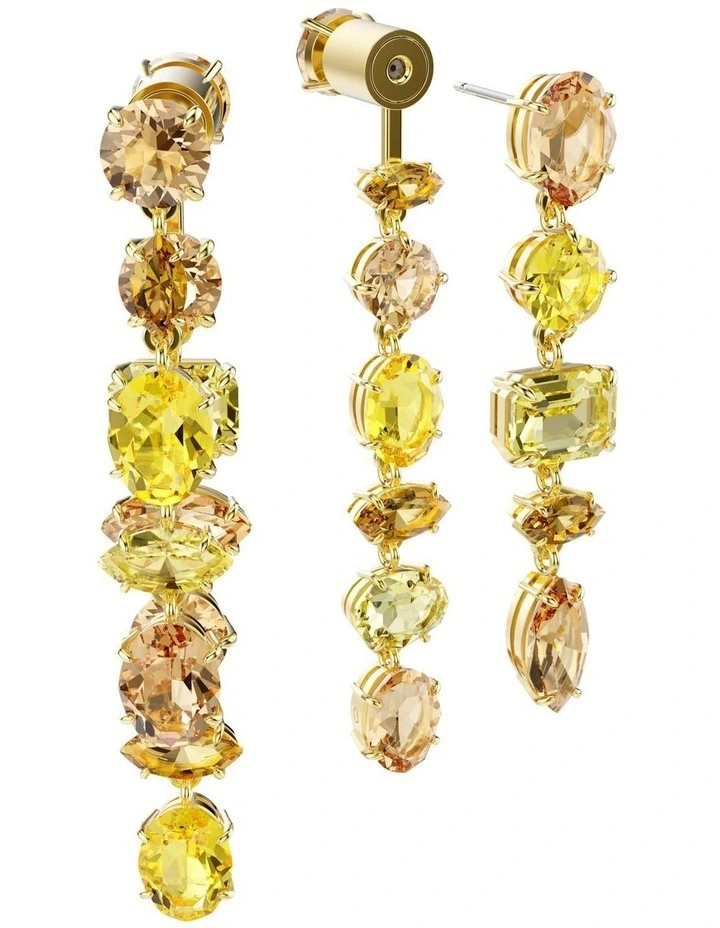 Gema Drop Earrings in Yellow image 4