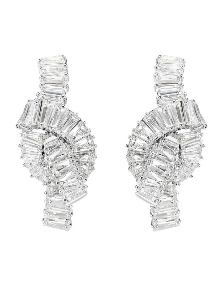 Matrix Earrings in White image 1
