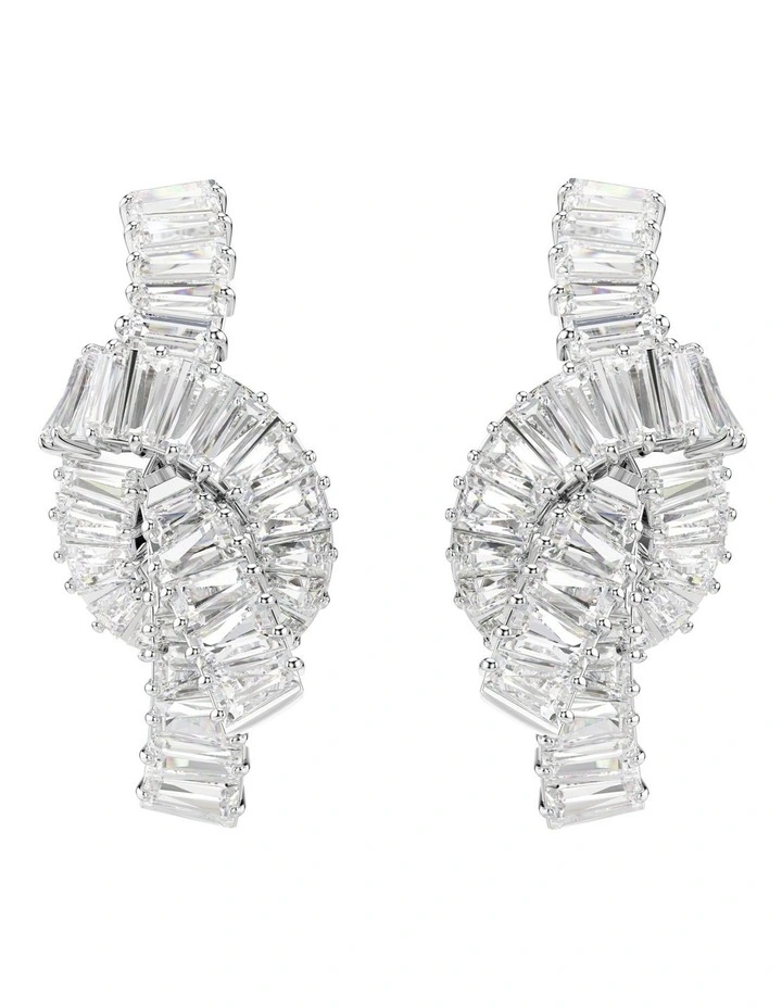 Matrix Earrings in White image 1