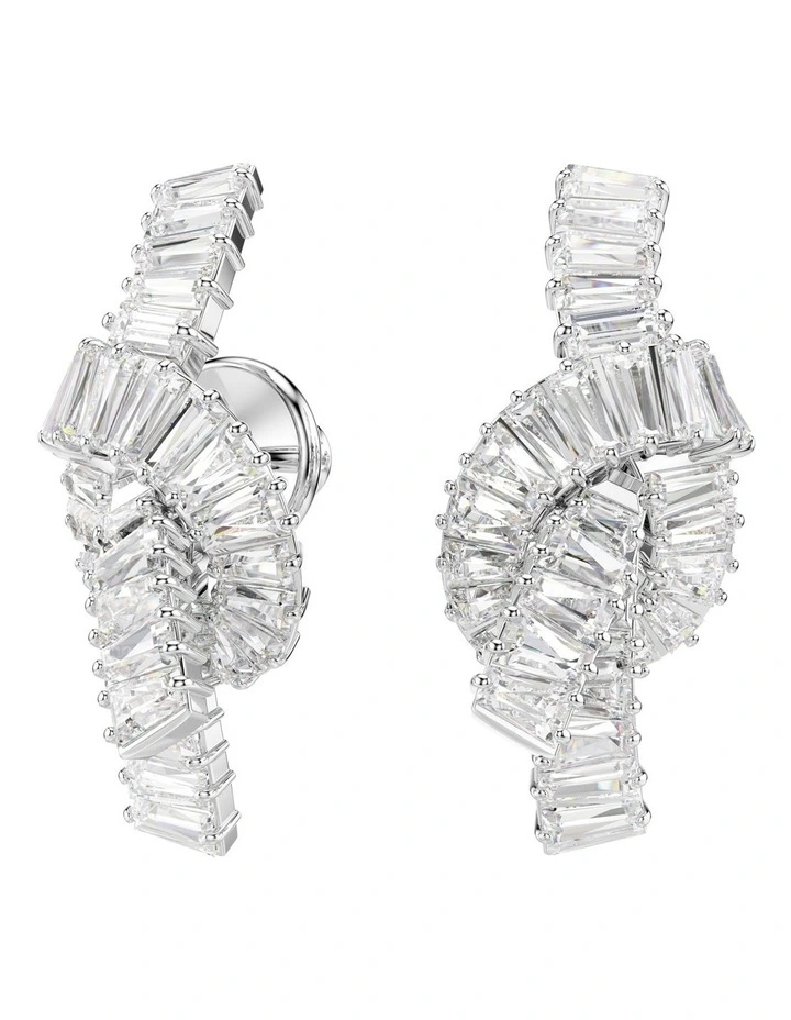 Matrix Earrings in White image 2