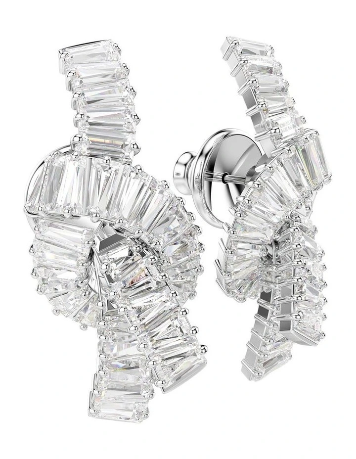 Matrix Earrings in White image 3