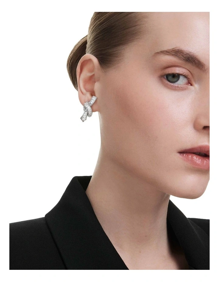 Matrix Earrings in White image 5