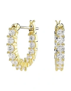 Matrix Vittore Hoop Earrings in White