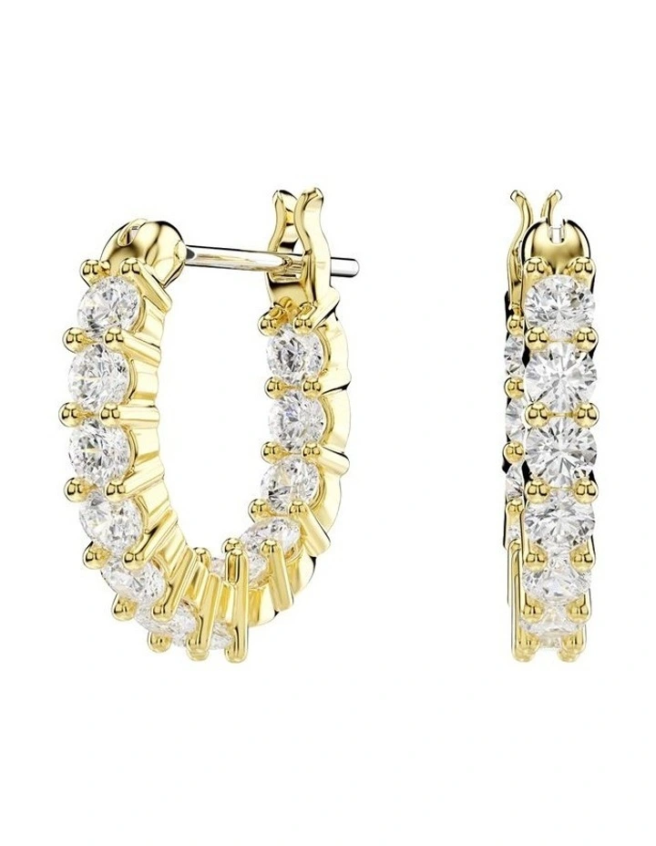 Matrix Vittore Hoop Earrings in White image 1
