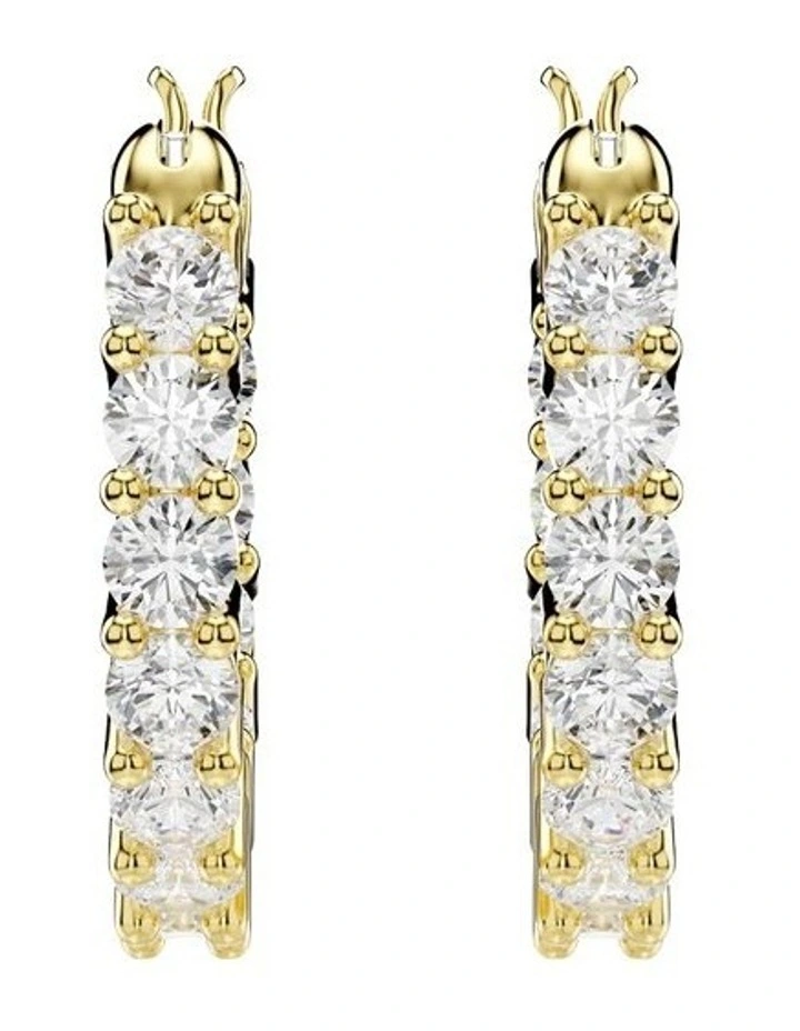 Matrix Vittore Hoop Earrings in White image 2