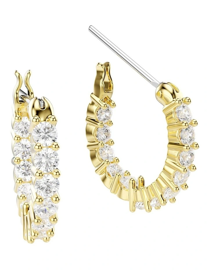 Matrix Vittore Hoop Earrings in White image 3