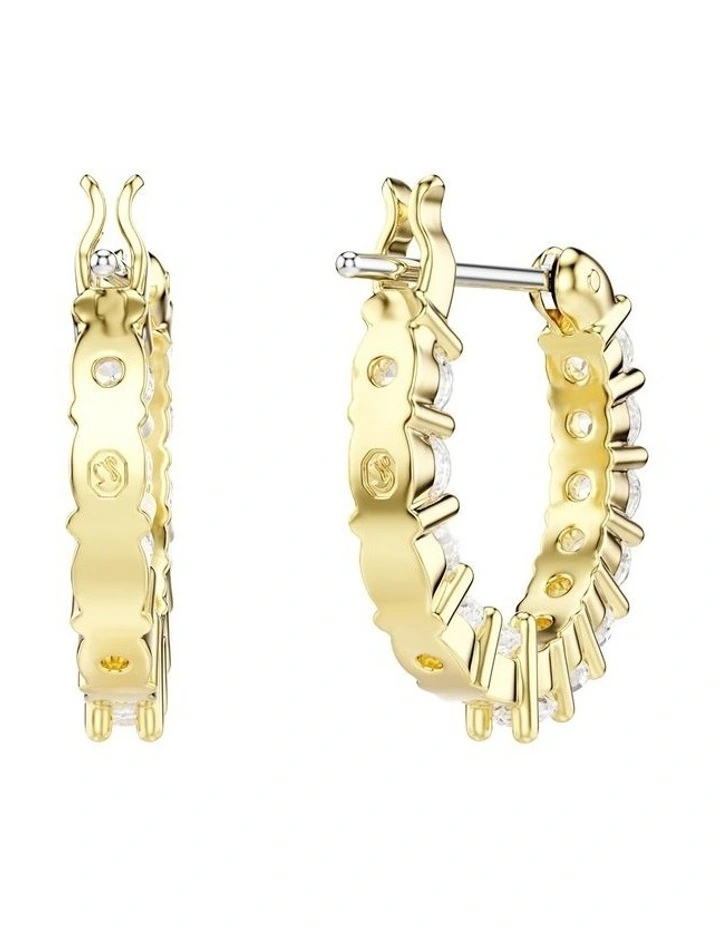 Matrix Vittore Hoop Earrings in White image 4