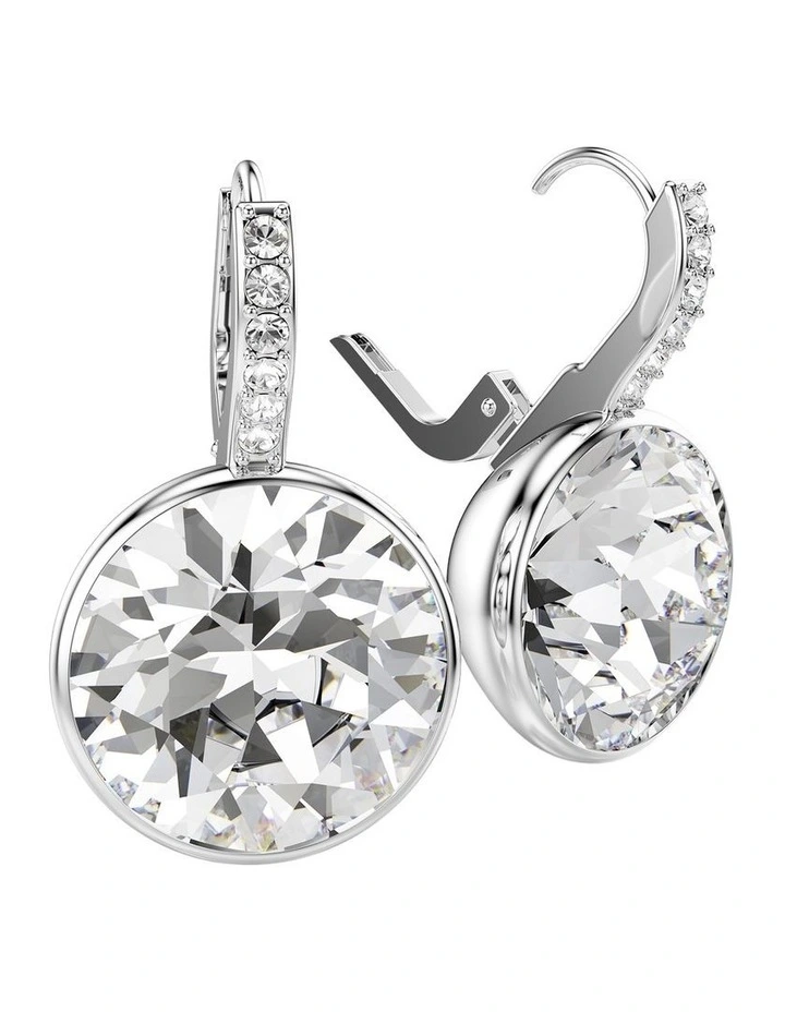 Millenia Drop Earrings in White image 3