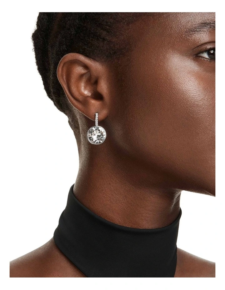 Millenia Drop Earrings in White image 5