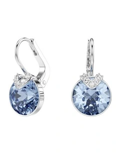 Bella V Drop Earrings in Blue