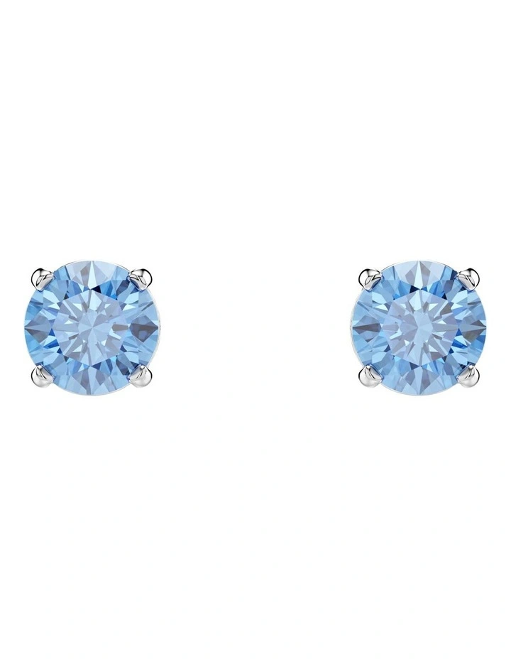 Stilla Attract Stud Earrings in White image 1