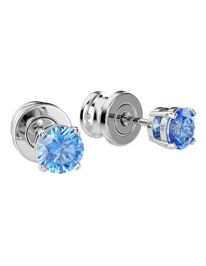 Stilla Attract Stud Earrings in White image 3