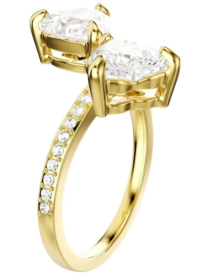 Mesmera Attract Open Ring in White image 2