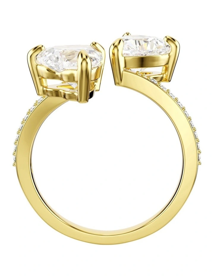 Mesmera Attract Open Ring in White image 3
