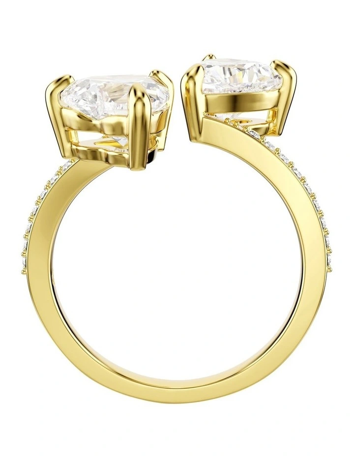 Mesmera Attract Open Ring in White image 3