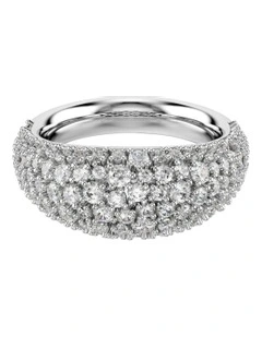 Sublima Ring Rhodium Plated in White