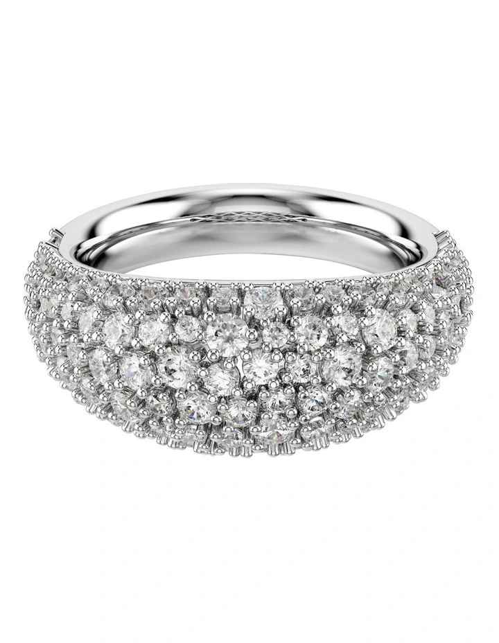 Sublima Ring Rhodium Plated in White image 1