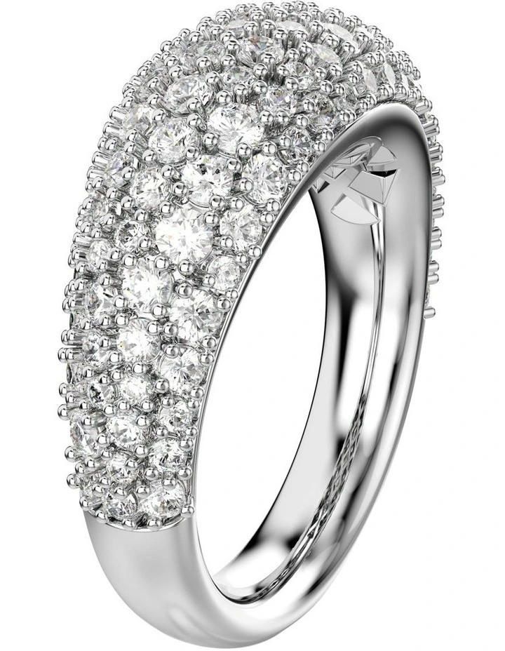 Sublima Ring Rhodium Plated in White image 2