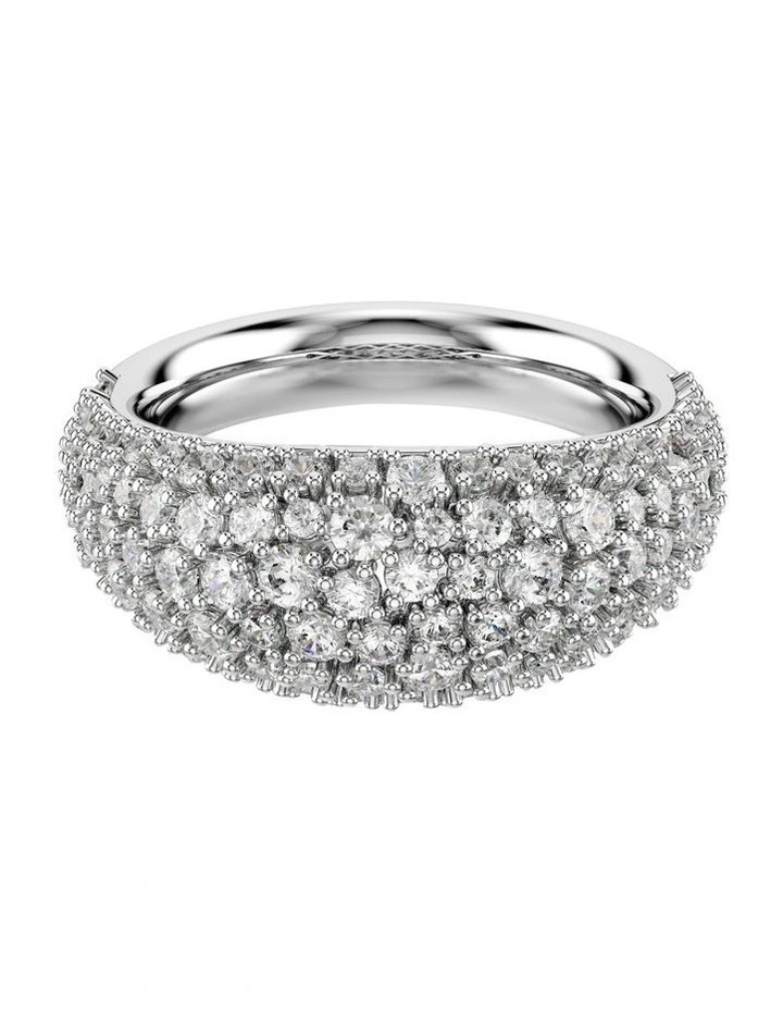 Sublima Ring Rhodium Plated in White image 1