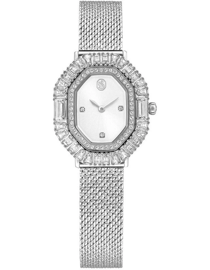 Matrix Octagon Metal Bracelet Stainless Steel Watch in Silver image 1