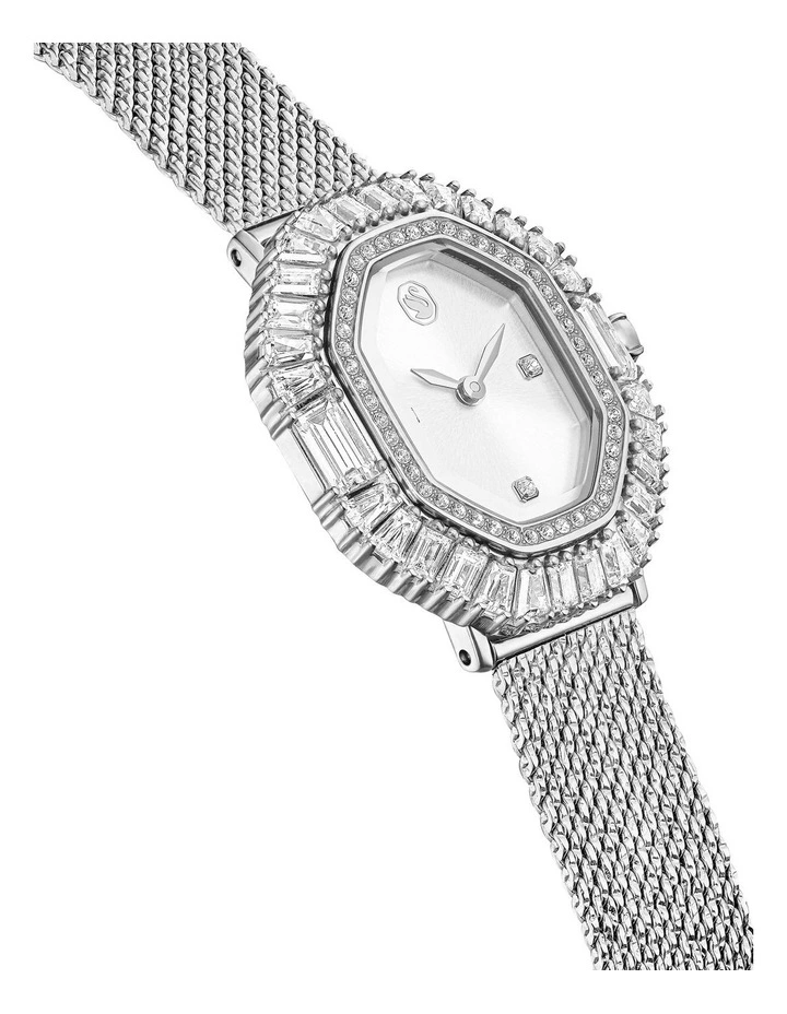 Matrix Octagon Metal Bracelet Stainless Steel Watch in Silver image 5