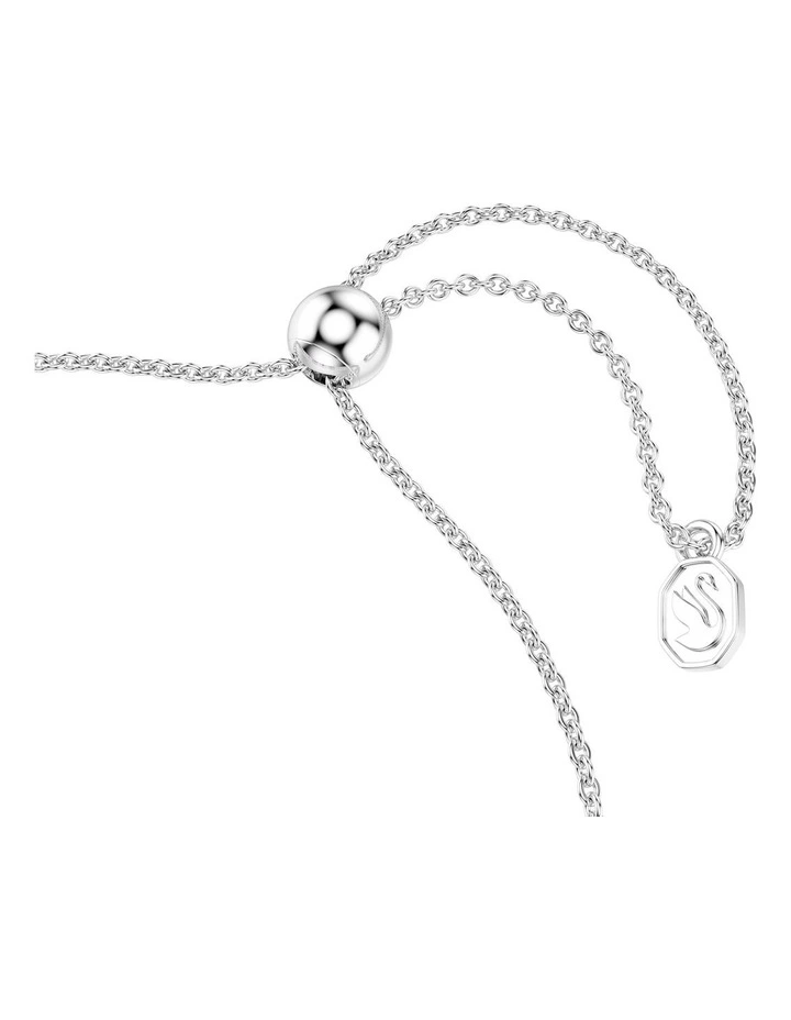 Matrix Tennis Bracelet Gradient Of Round Cuts Rhodium Plated in Multicolored image 3