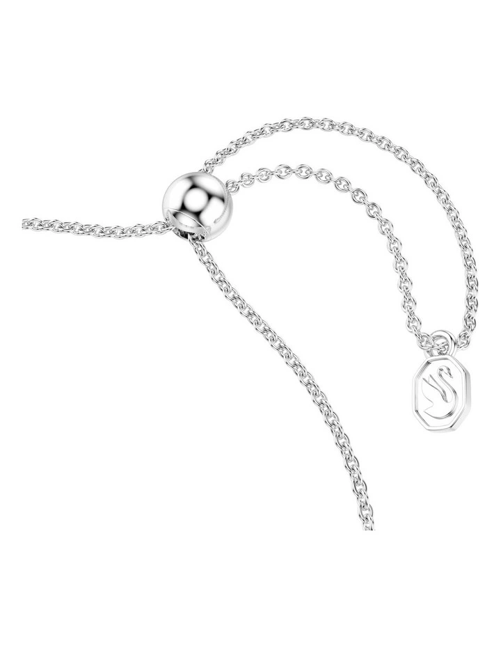 Matrix Tennis Bracelet Gradient Of Round Cuts Rhodium Plated in Multicolored image 3