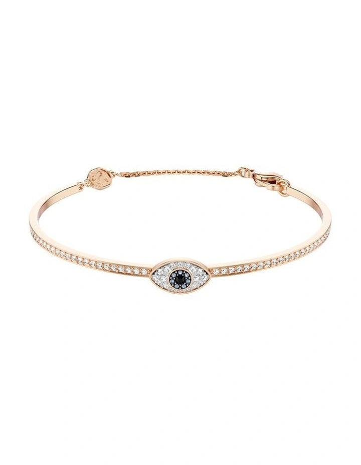 Eye Rose Gold-Tone Plated Symbolica Bangle in Multicolored image 1