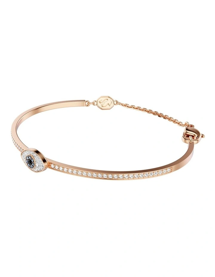Eye Rose Gold-Tone Plated Symbolica Bangle in Multicolored image 2