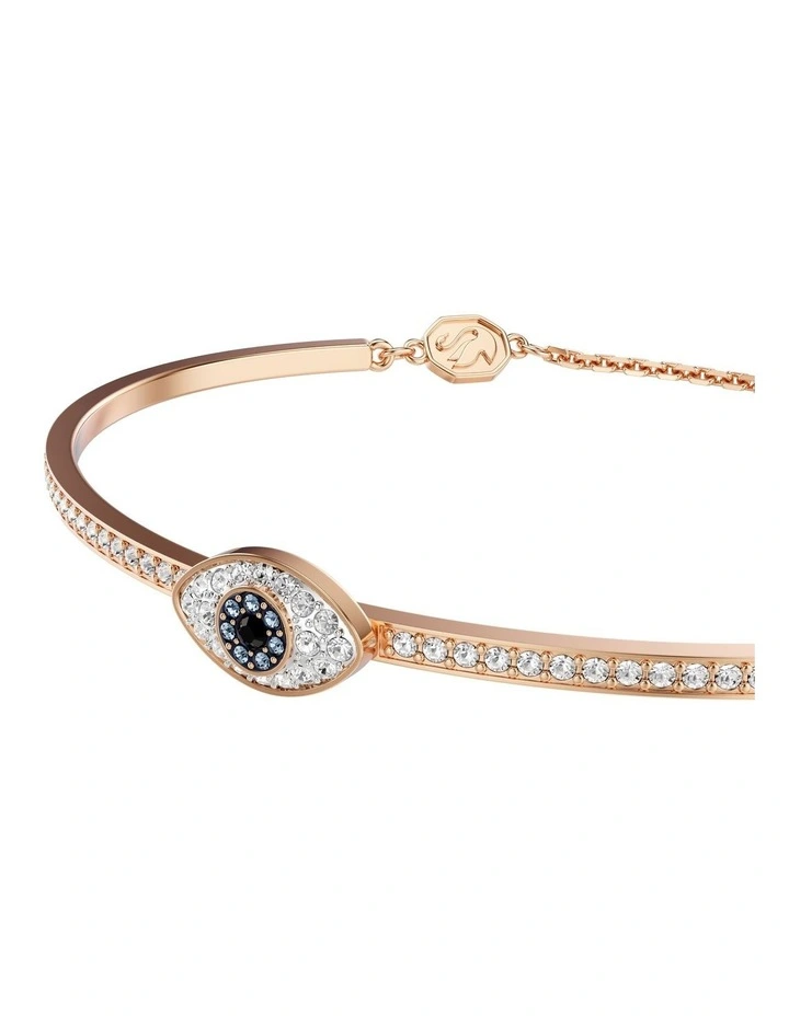 Eye Rose Gold-Tone Plated Symbolica Bangle in Multicolored image 4