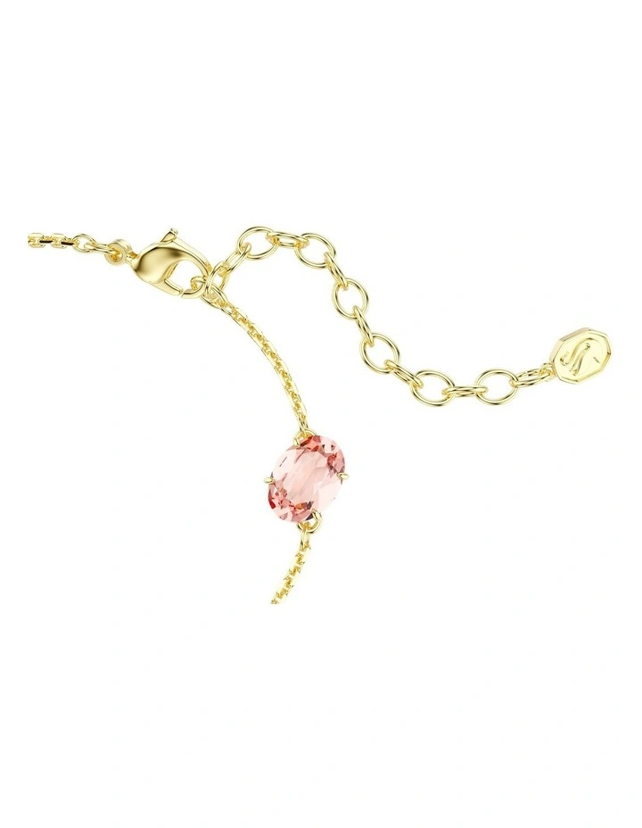 Gema Bracelet Mixed Cuts Dangling Crystals Gold-Tone Plated in Multicolored image 3