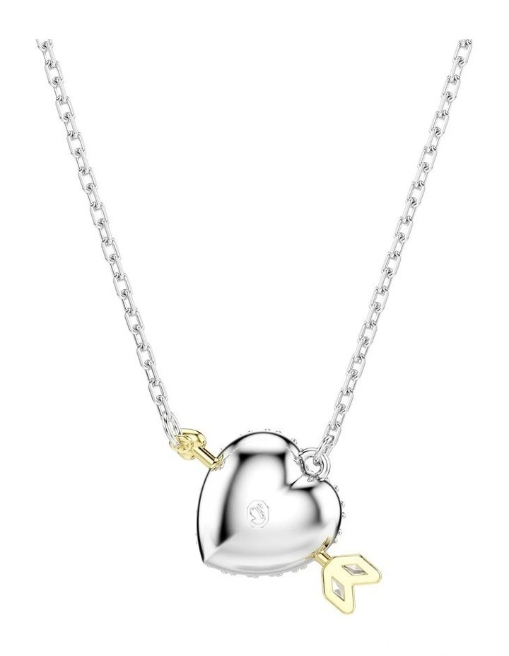 Idyllia Pendant Cuts Heart Mixed Metal Finish in White image 5