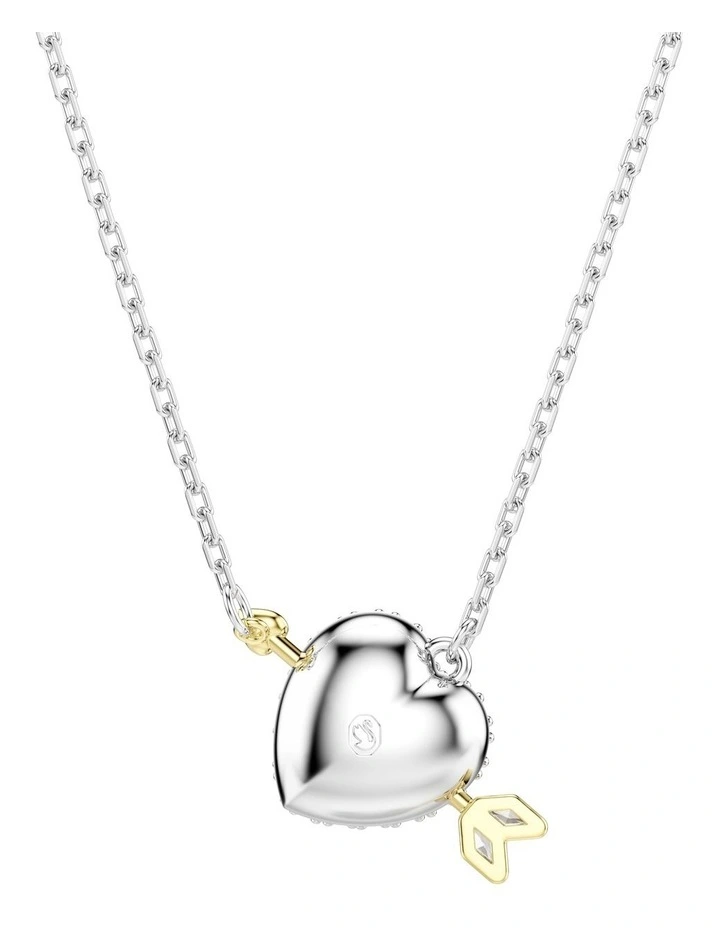 Idyllia Pendant Cuts Heart Mixed Metal Finish in White image 5