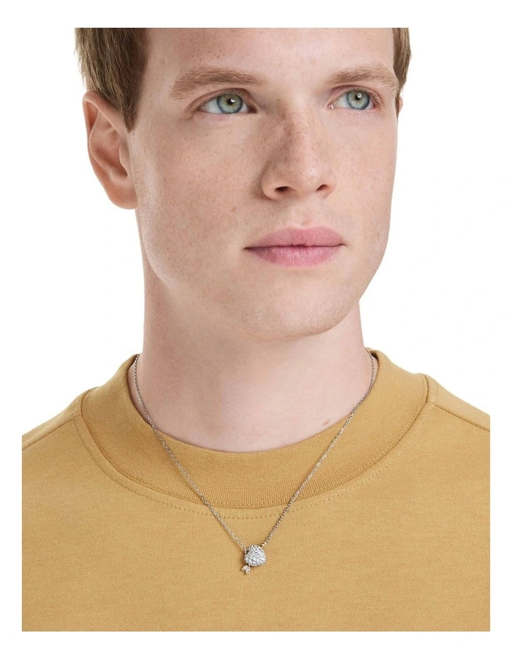 Idyllia Pendant Cuts Heart Mixed Metal Finish in White image 7