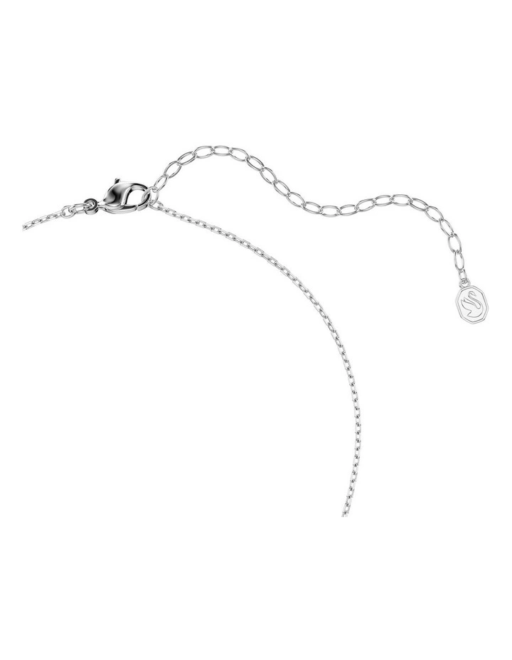 Mixed Cuts Dragonfly Rhodium Plated Pendant in Multi image 4