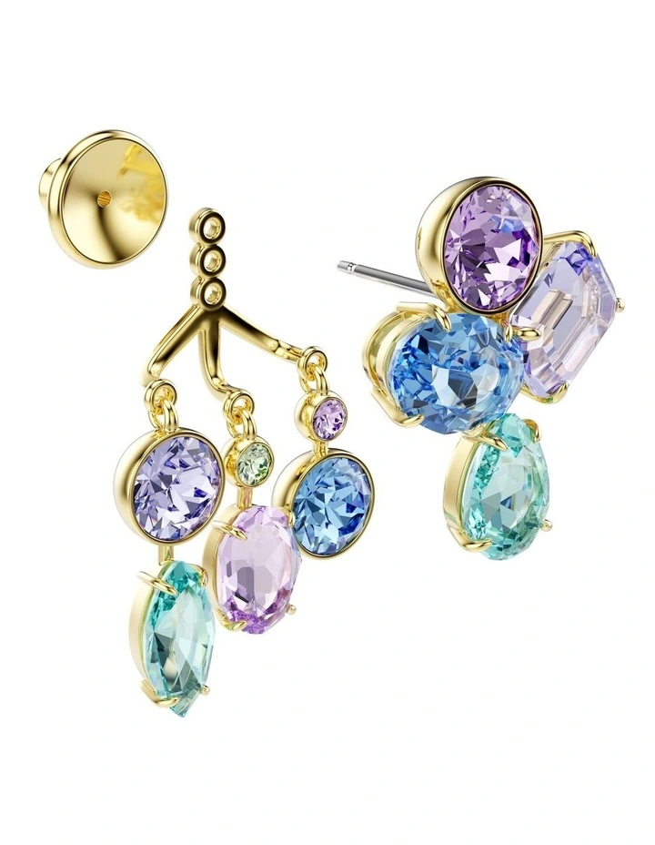 Jackets Mixed Cuts Gold-Tone Plated Gema Earring in Multicolored image 3