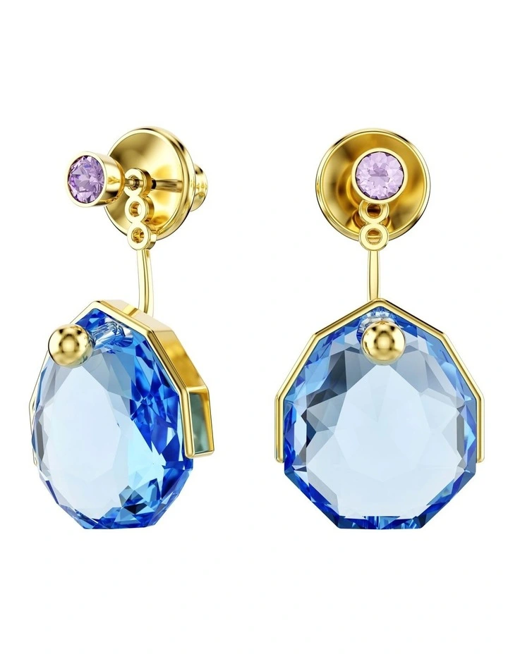 Jackets Gold-Tone Plated Gema Earring in Blue image 2