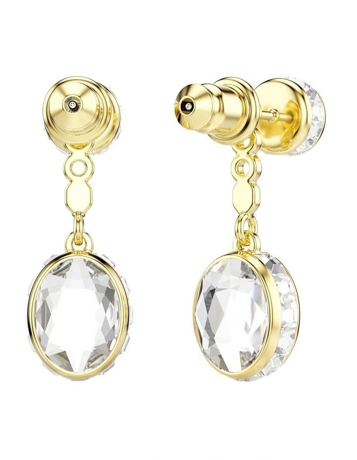 Mixed Cuts Gold-Tone Plated Chroma Drop Earrings in Multicolored image 4