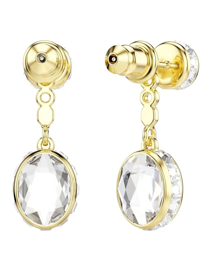 Mixed Cuts Gold-Tone Plated Chroma Drop Earrings in Multicolored image 4