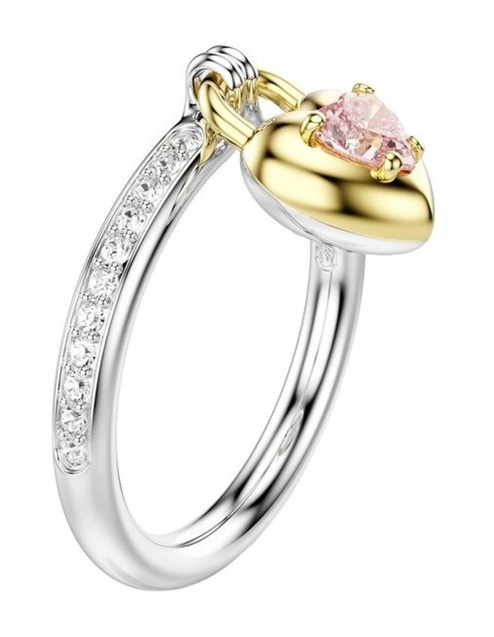 Metal Finish Idyllia Motif Ring in Multicolored image 2