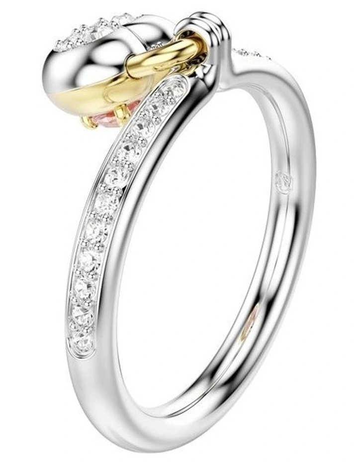 Metal Finish Idyllia Motif Ring in Multicolored image 3