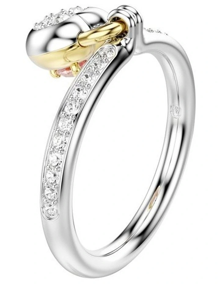 Metal Finish Idyllia Motif Ring in Multicolored image 3