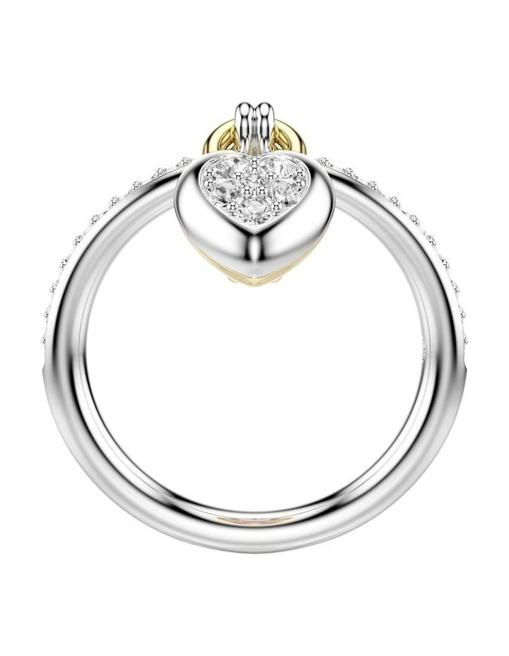 Metal Finish Idyllia Motif Ring in Multicolored image 4