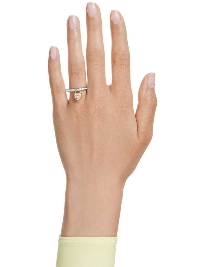 Metal Finish Idyllia Motif Ring in Multicolored image 7