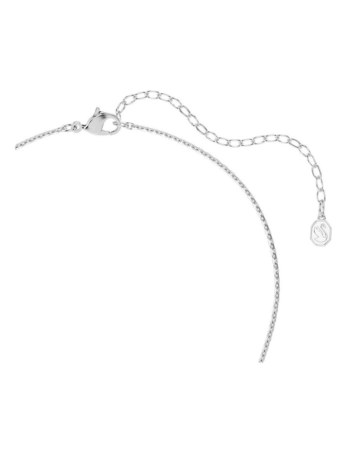 Crystal Pearl Round Cut Ariana Grande X Jewelry Set in White image 3