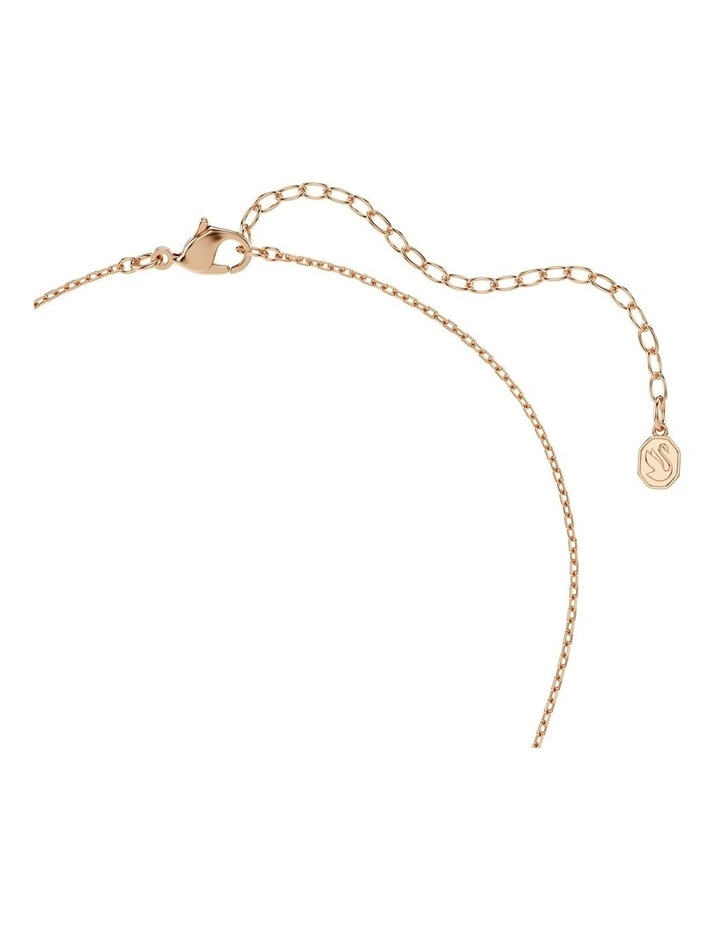 Heart With Arrow Rose Gold-Tone Plated Idyllia Set Mixed Cuts in White image 3